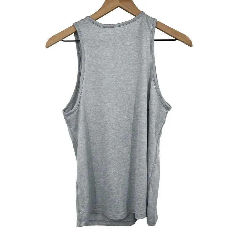 Nike Dry Training Tank Top Dri-Fit Sleeveless Athletic Workout Wolf Gray - Picture 3 of 7